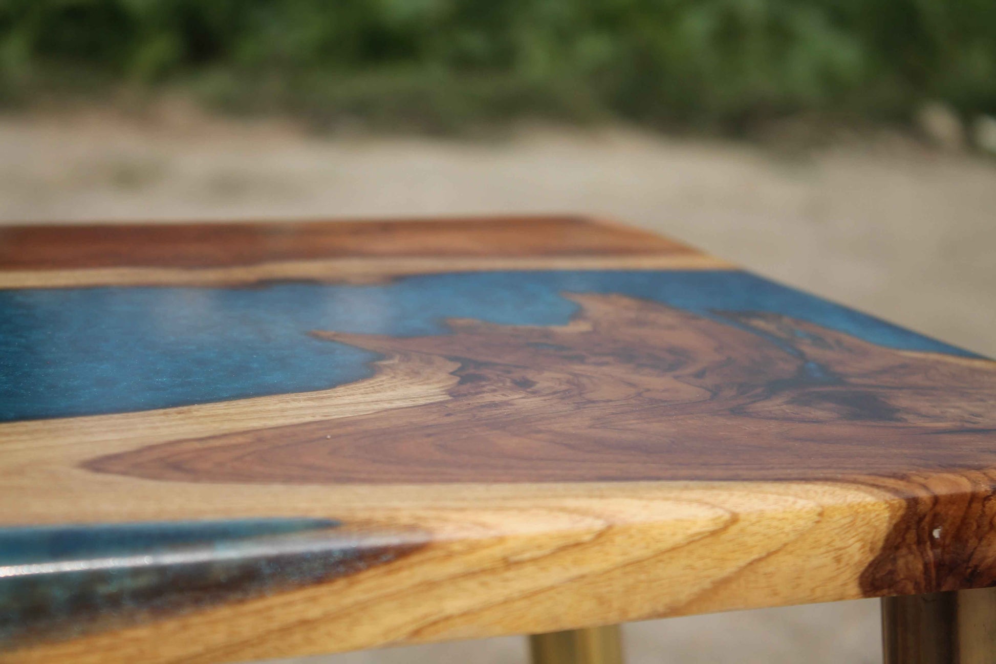 Epoxy River Side Table