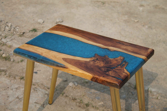 Epoxy River Side Table